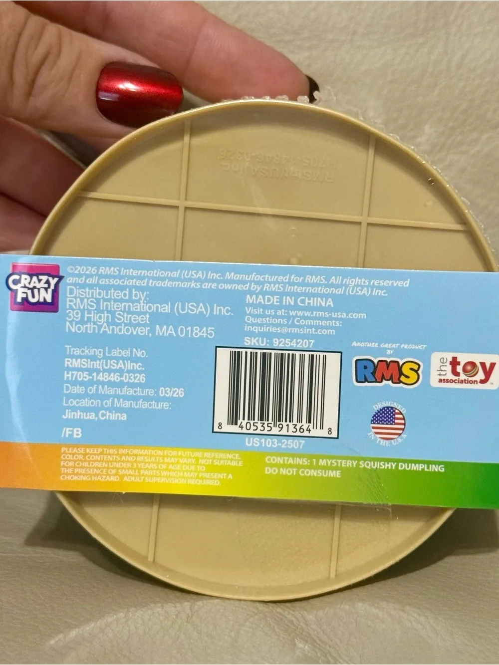 RMS Crazy Fun Mystery Dumpling Glitter Dumpling Edition- Sealed!